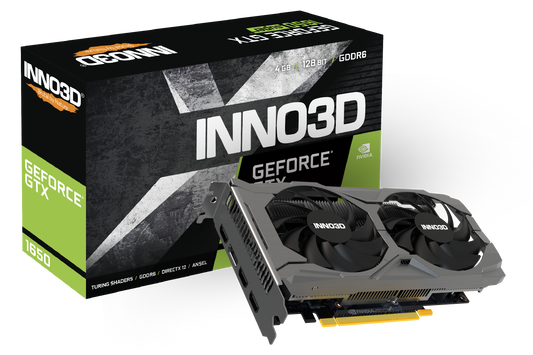 KARTE GRAFIKE 4GB  INNO3D GTX 1650