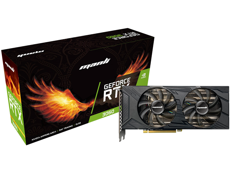 KARTE GRAFIKE 12GB MANLI RTX 3060